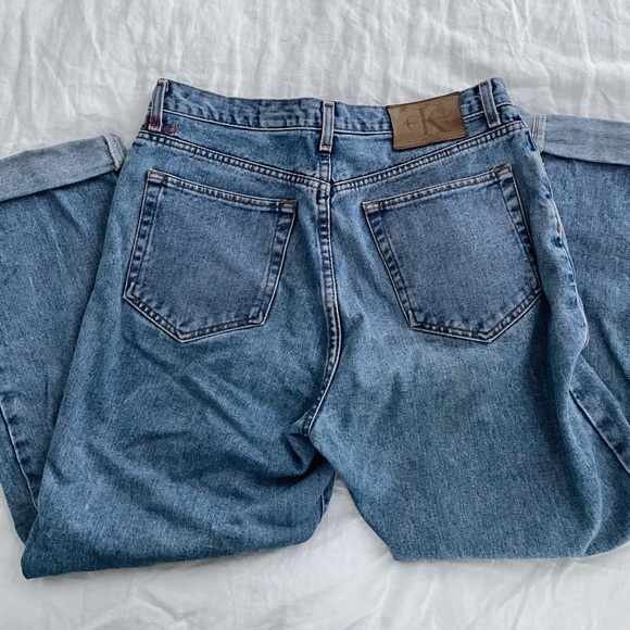 Vintage Calvin Klein / Rare Classic Mom Jeans - Picture 5 of 9